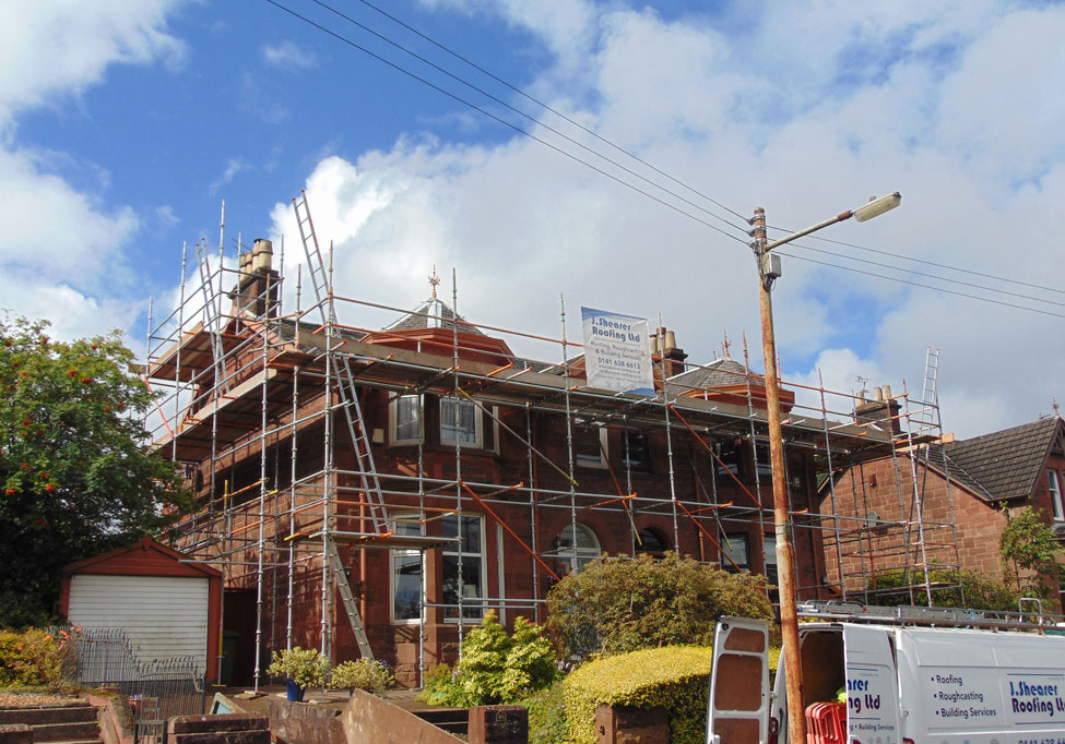 Roof Repairs Services across Glasgow - Mobiles